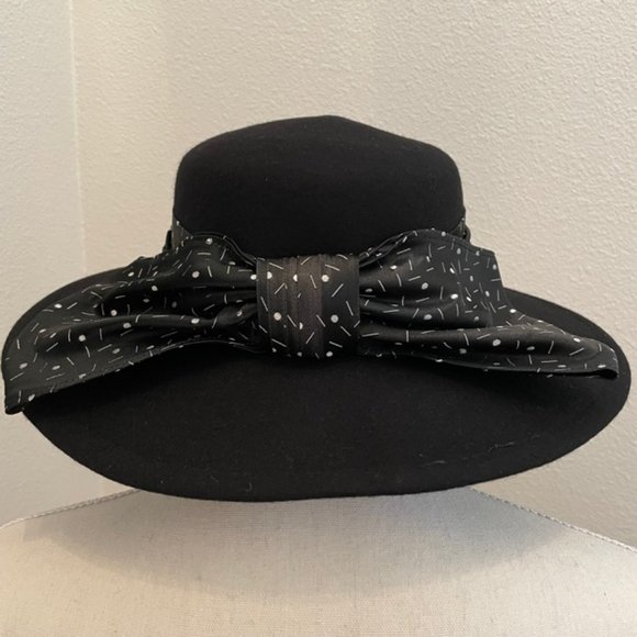 Elegant Vintage Black Felt Betmar Hat with Decoration main image 5